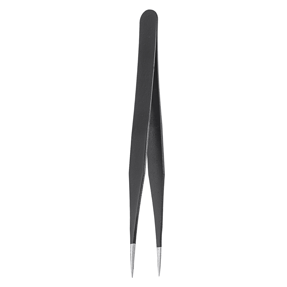 2pcs-Antistatic-Harder-Mini-Stainless-Steel-Tweezer-Straight-and-Elbow-Head-Tweezer-1491155-2