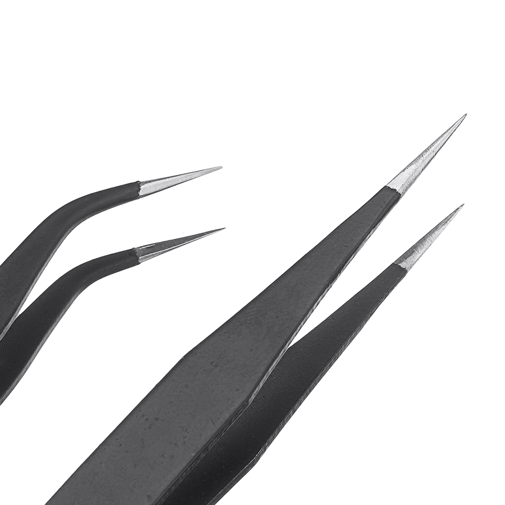 2pcs-Antistatic-Harder-Mini-Stainless-Steel-Tweezer-Straight-and-Elbow-Head-Tweezer-1491155-9