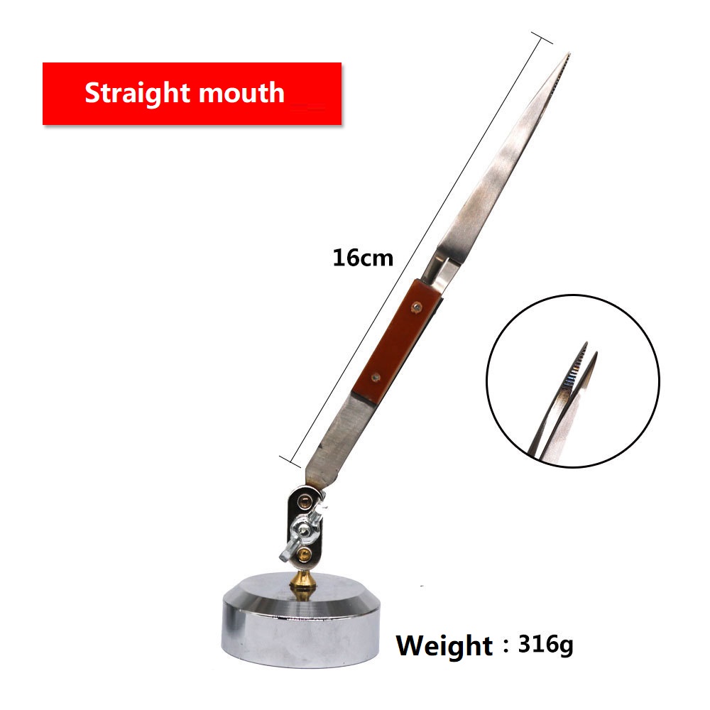 Welding-Tweezers-StraightCurved-Tweezers-Jewelry-Manufacturing-Tools-Universal-Bracket-Rebound-Clip-1844813-3