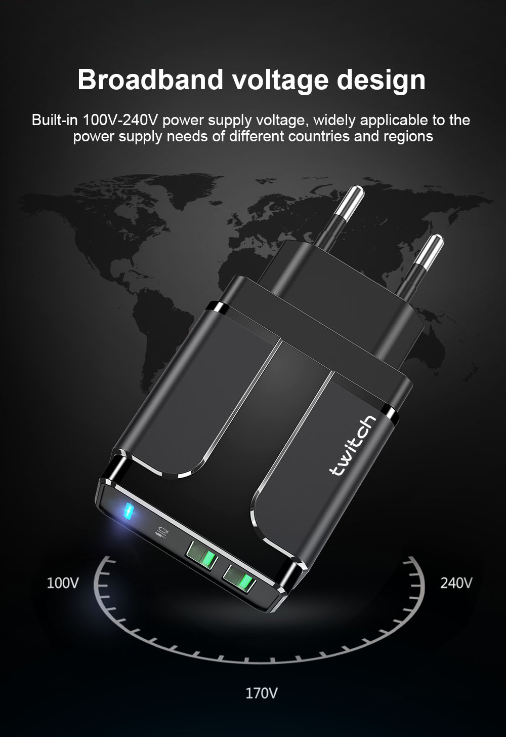 Twitch-LED-24A-Dual-USB-Output-Travel-USB-Charger-Wall-Charger-Adapter-EUUKUS-Plug-for-Samsung-S10-S-1643724-6