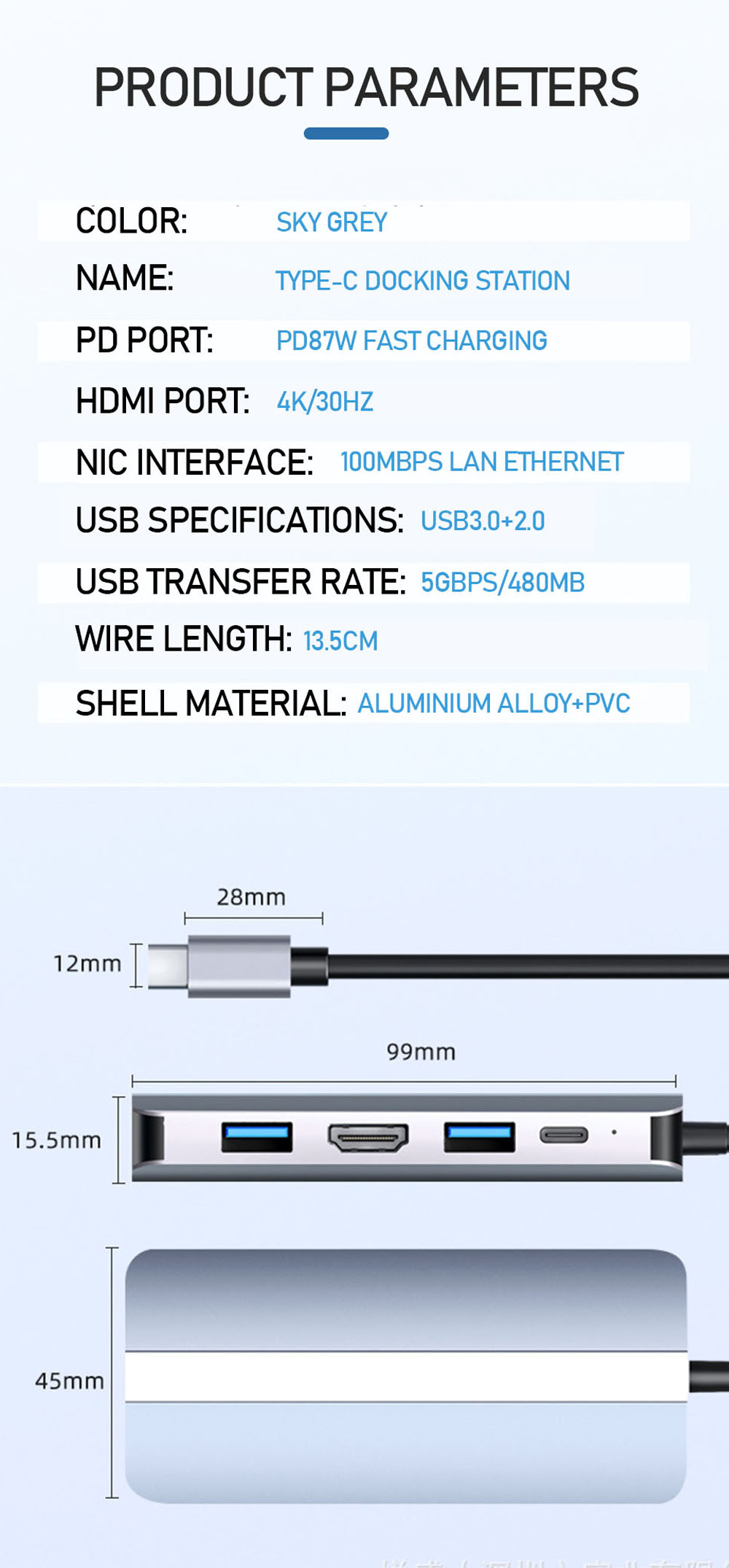 5-in-1-Type-C-Docking-Station-USB-C-Hub-Splitter-Adaptor-with-USB-C-USB30-20-PD-87W-4K30HZ-100Mbps-R-1966683-9
