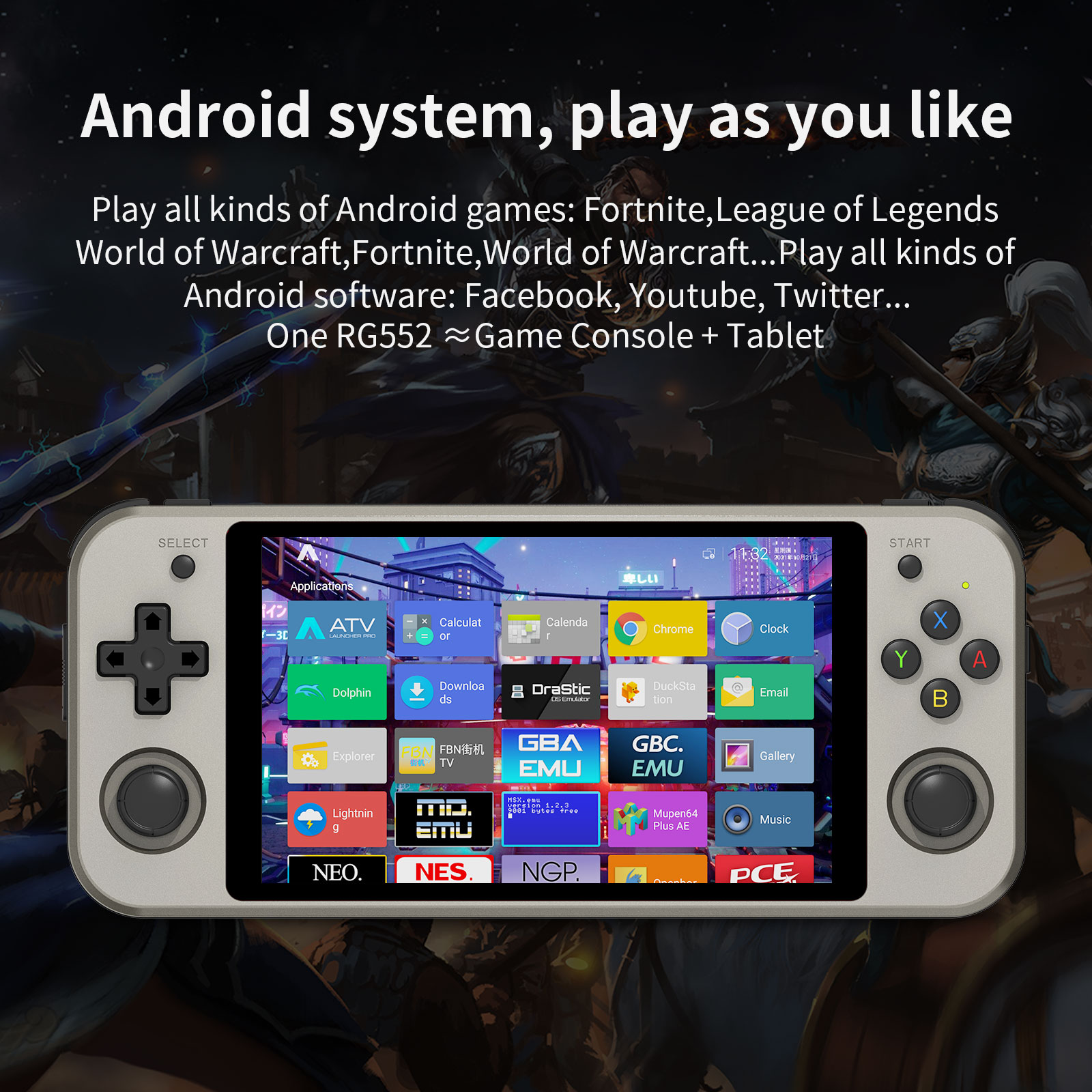 ANBERNIC-RG552-80GB-7000-Games-LPDDR4-4GB-RAM-Android-71-Linux-WiFi-Online-Retro-Handheld-Video-Game-1920972-3