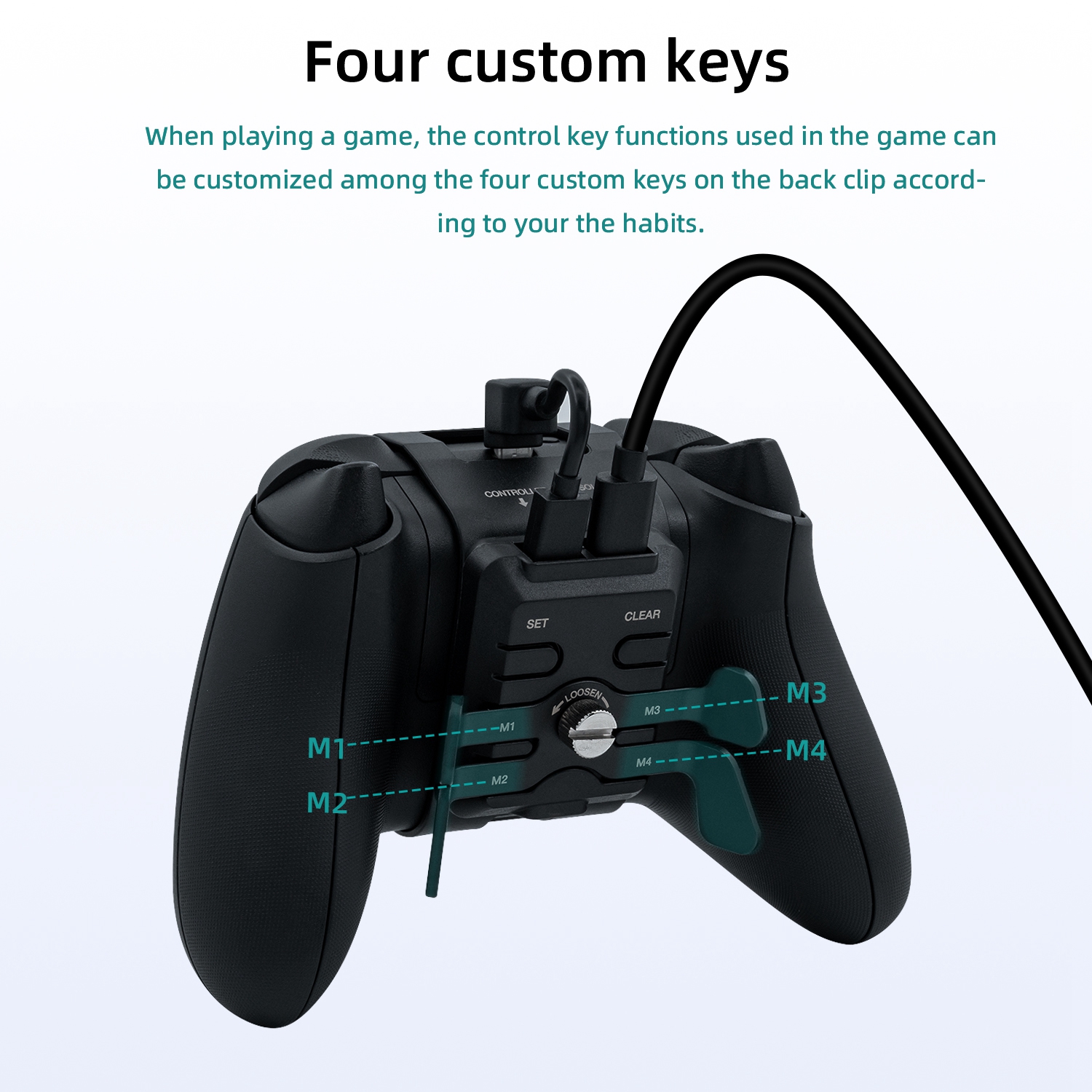 Dobe-TYX-1610-Game-Controller-Back-Button-Attachment-Adapter-Paddles-Keys-for-Xbox-One-S-X-Series-S--1930039-5