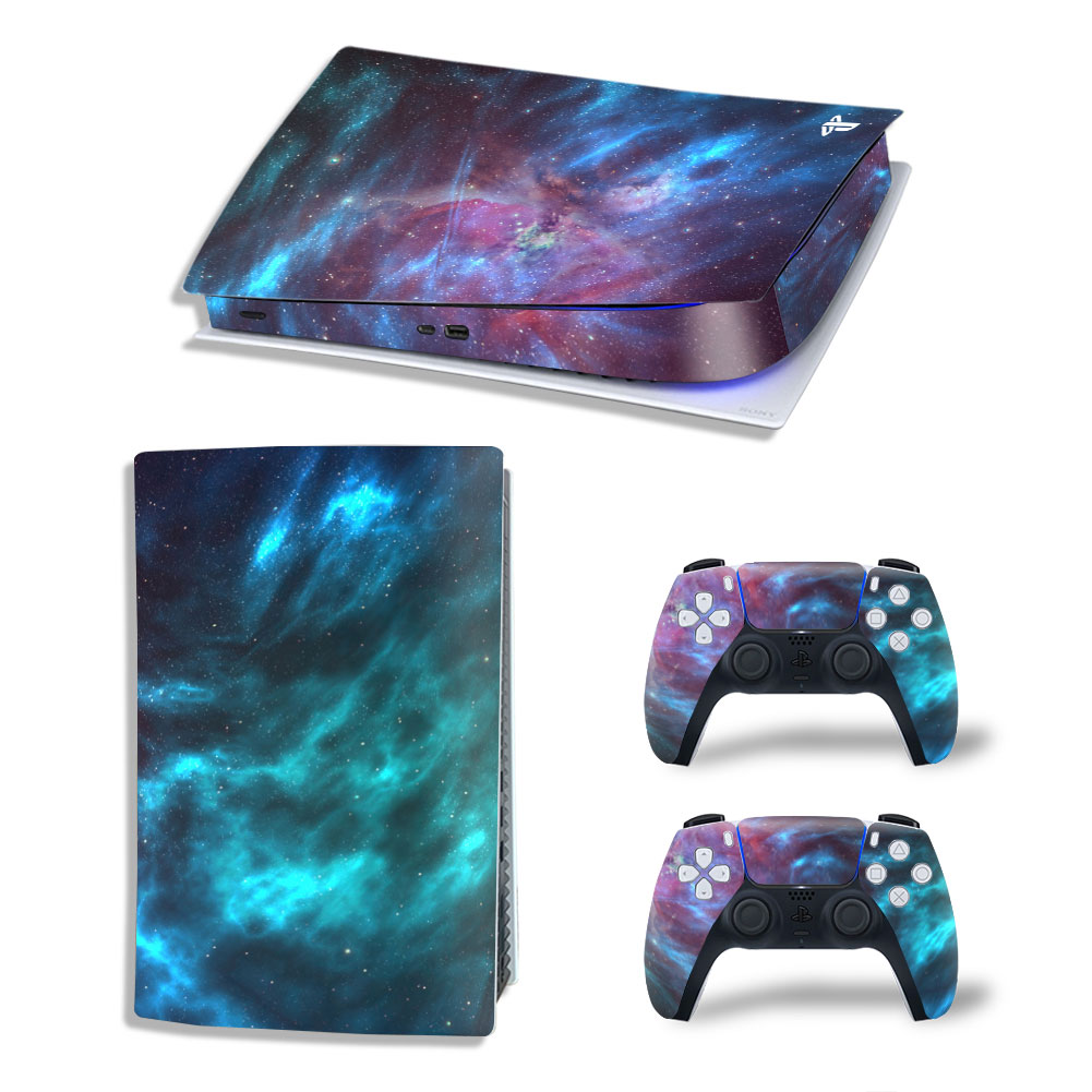 Printed-Skin-Stickers-Anti-scratch-Dustproof-Decal-Cover-for-PlayStation-5-PS5-Digital-Edition-Game--1809974-3