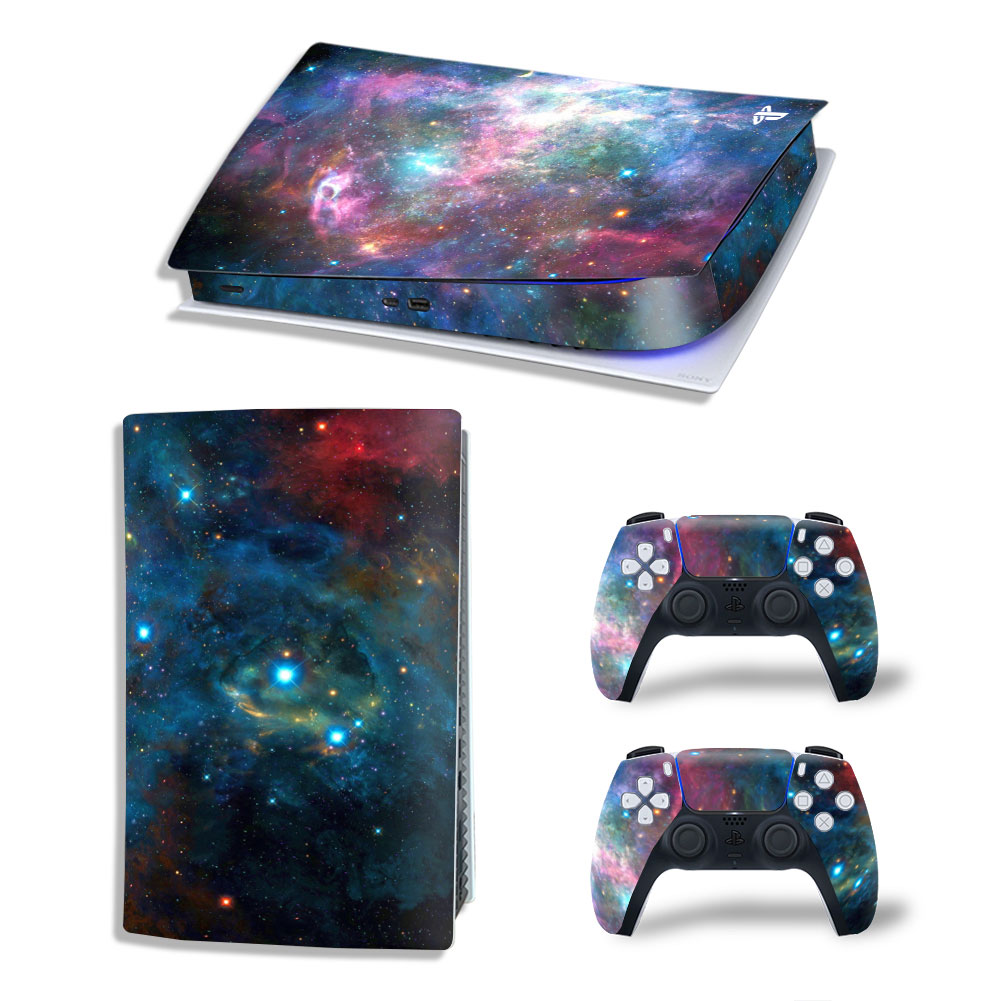 Printed-Skin-Stickers-Anti-scratch-Dustproof-Decal-Cover-for-PlayStation-5-PS5-Digital-Edition-Game--1809974-8