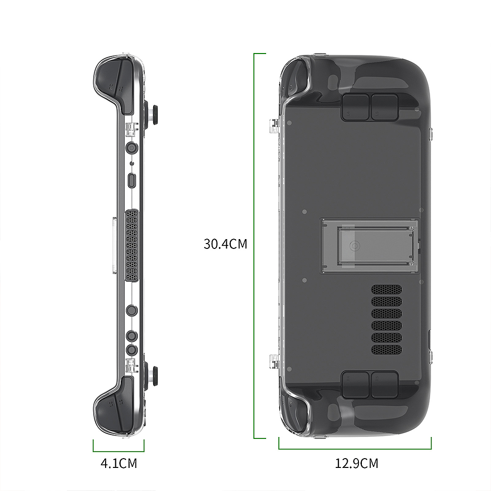 Protective-Cover-Shell-for-Steam-Deck-Ergonomic-Crystal-Clear-PC-Case-for-Game-Console-with-Stand-Pr-1973213-6