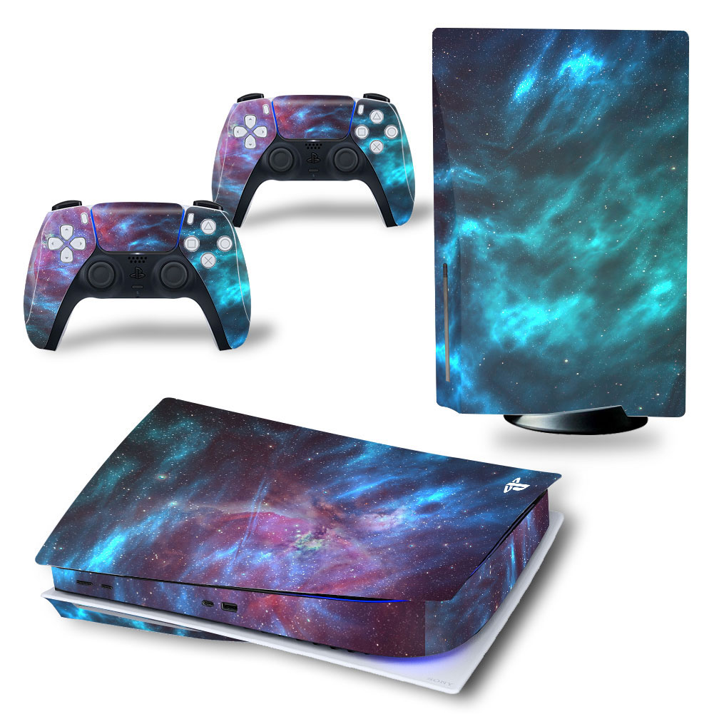 Skin-Sticker-Decal-Cover-Protector-Cover-Skin-for-PlayStation-5-Game-Console-and-2-Controllers-PS5-D-1794378-3