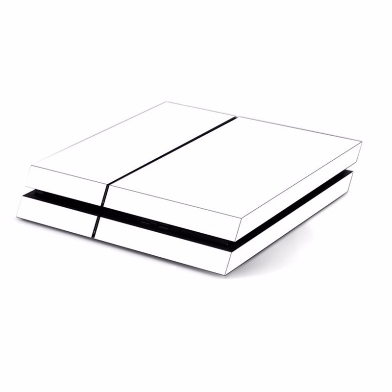 White-Skin-Sticker-for-PS4-Play-Station-4-Console-2-Controller-Protector-Skin-1067674-2