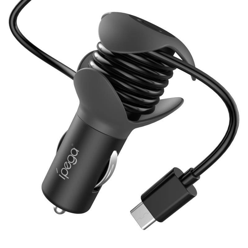 iPega-PG-SW057-Type-C-12V-Car-Charger-for-Switch-Lite-Game-Console-PD-Winding-Fast-Charger-1807857-1