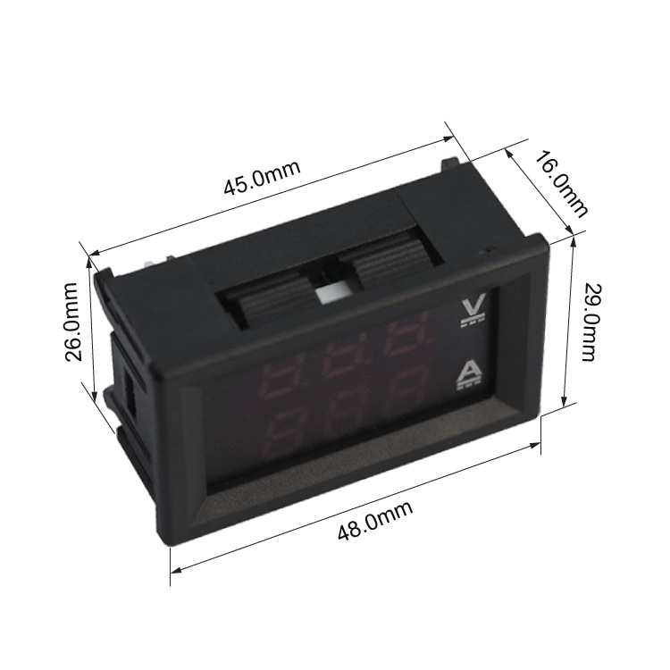 KEWEISI-DC-0-100V10A-50A-100A-LED-DC-Dual-Display-Digital-Voltmeter-Ammeter-Car-Motocycle-Voltage-Cu-1877402-2