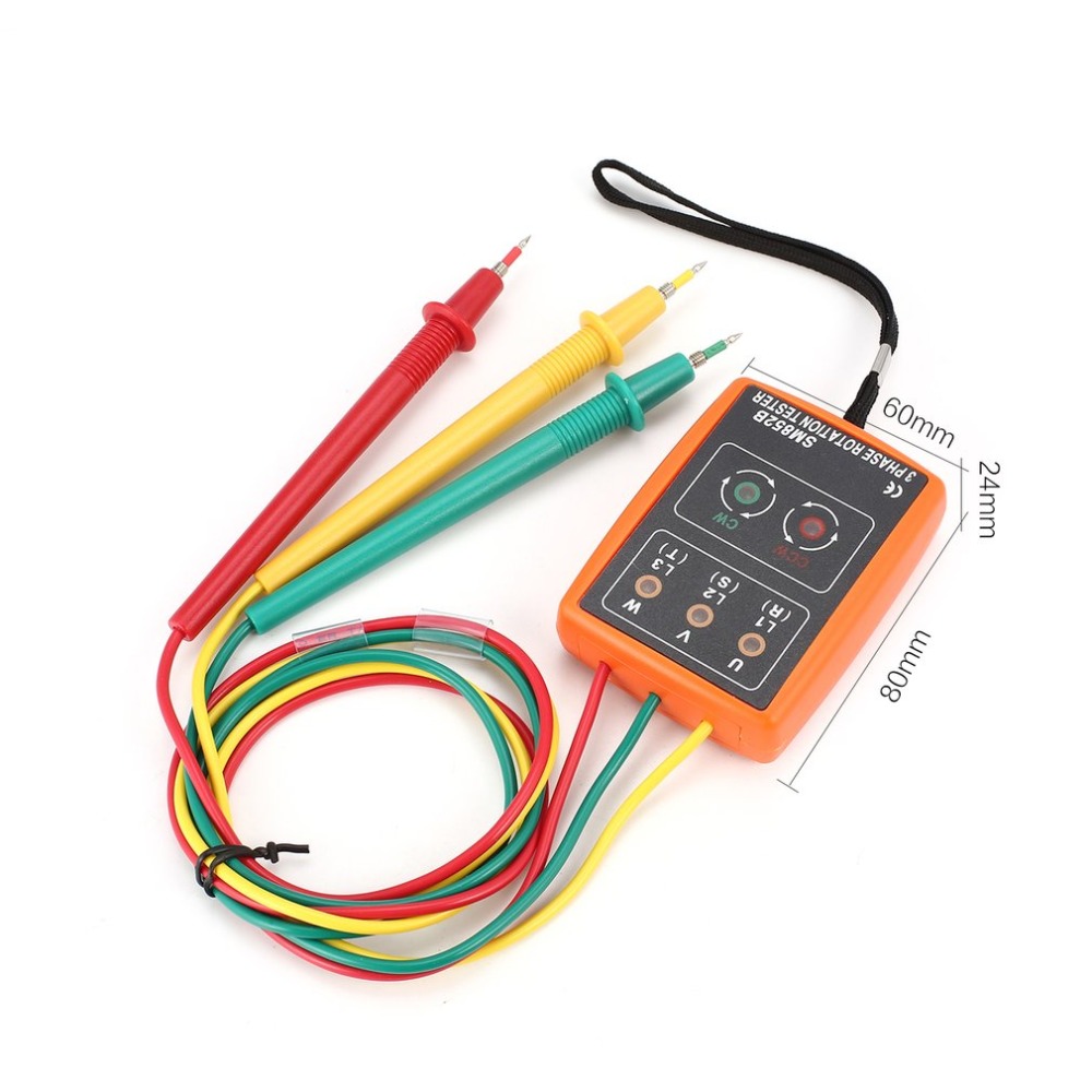 SM852B-60V-600V-AC-3-Phase-Rotation-Tester-Indicator-Detector-Meter-Array-Presence-With-LED-Buzzer-998975-4