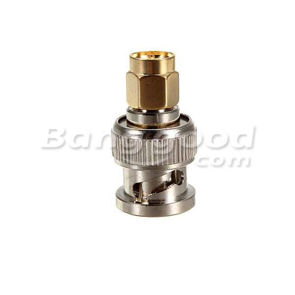 Alloy-Steel-BNC-Male-Plug-To-SMA-Male-Plug-RF-Adapter-Connector-924944-3