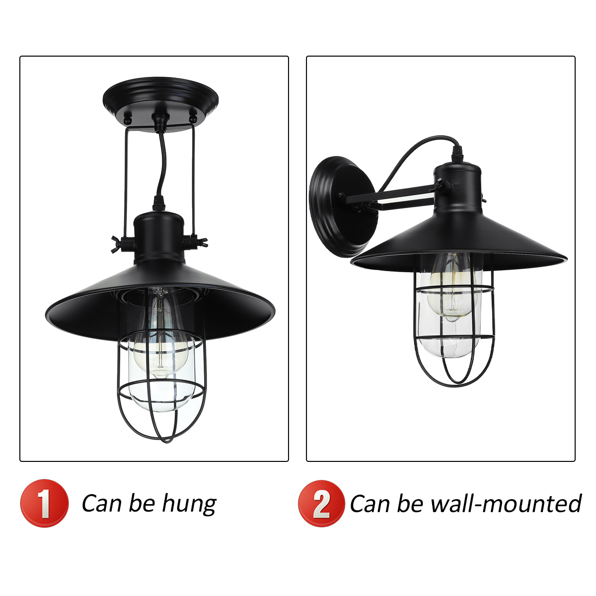 110-240V-E27-Wall-Lights-Industrial-Sconce-Lamps-240deg-Adjustable-Angle-Vintage-Art-Decoration-1830224-3