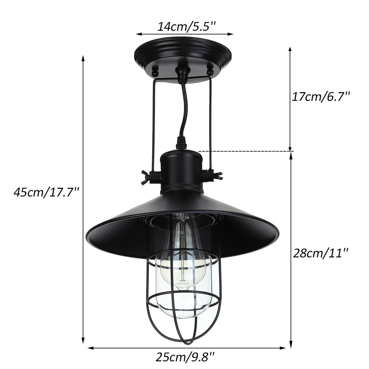 110-240V-E27-Wall-Lights-Industrial-Sconce-Lamps-240deg-Adjustable-Angle-Vintage-Art-Decoration-1830224-4