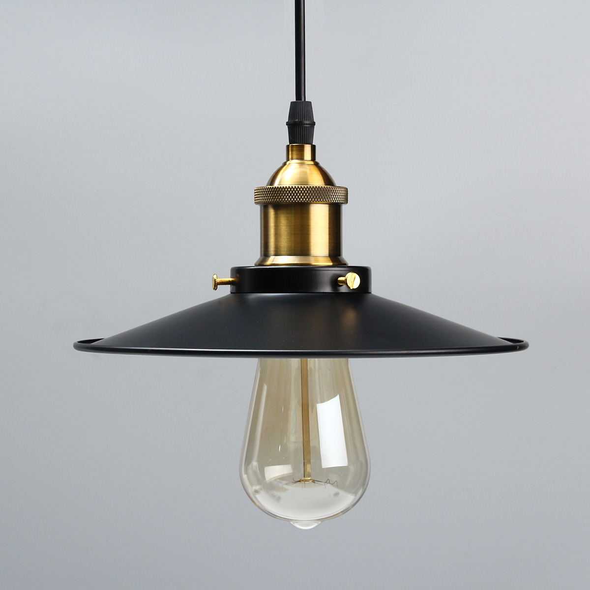 E27-Industrial-Retro-Vintage-Iron-TriangleRound-Plate-Ceiling-Lamp-Pendant-Light-Chandelier-Fixture-1691059-6