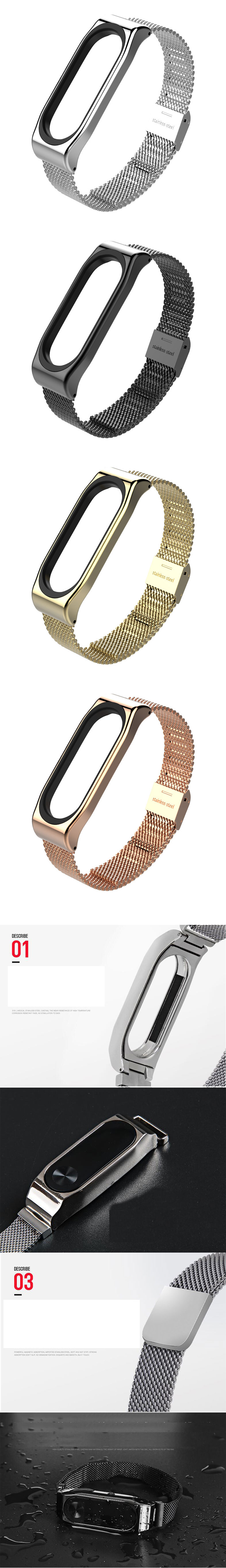 Luxury-Milanese-Stainless-Steel-Watch-Band-Strap-Replacement-for-Xiaomi-Miband-3-Non-original-1331155-1