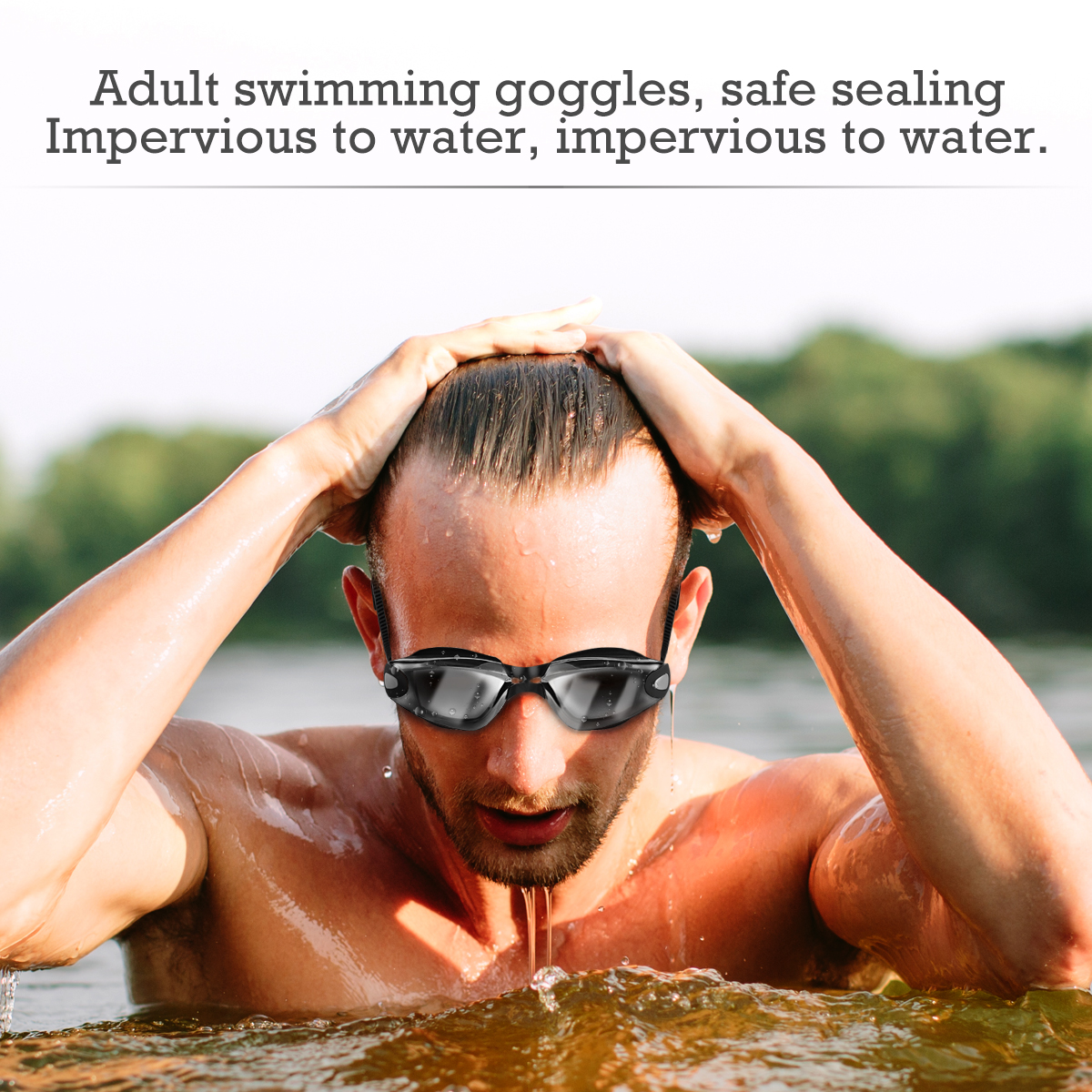 2Pair-Swimming-Goggles-with-Earplug-Nose-Rest-Transparent-Anti-UV-Anti-Fog-Protection-Goggles-for-Ad-1884483-3