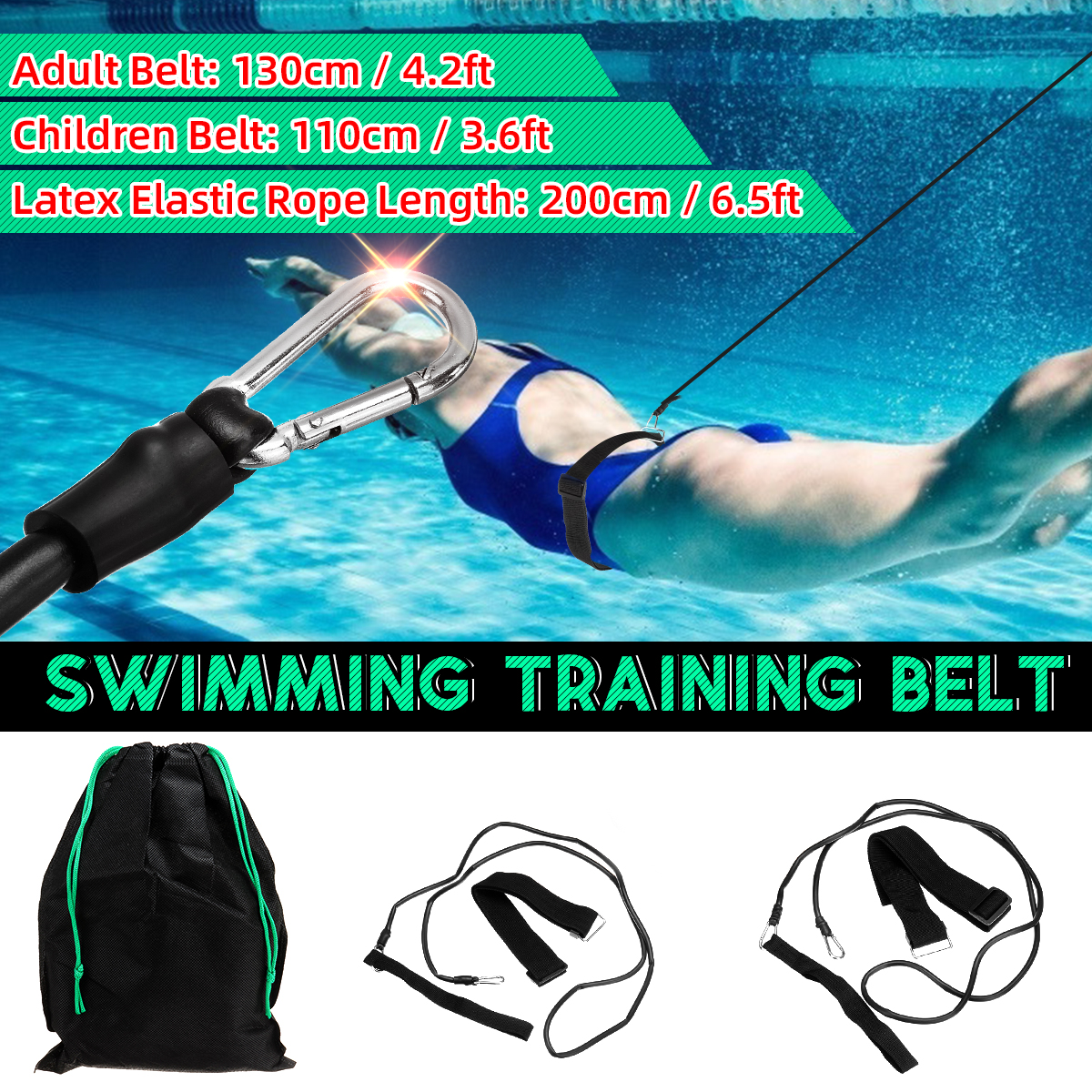 2m-Swimming-Safety-Belts-Adult-Children-Strength-Resistance-Band-Water-Training-Tools-Outdoor-Water--1840927-1