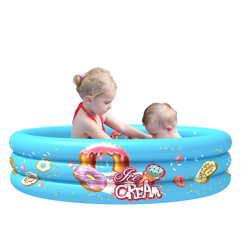 90110cm-Children-Inflatable-Bathtub-Summer-Swimming-Water-Play-Mat-Swimming-Pool-1672530-1