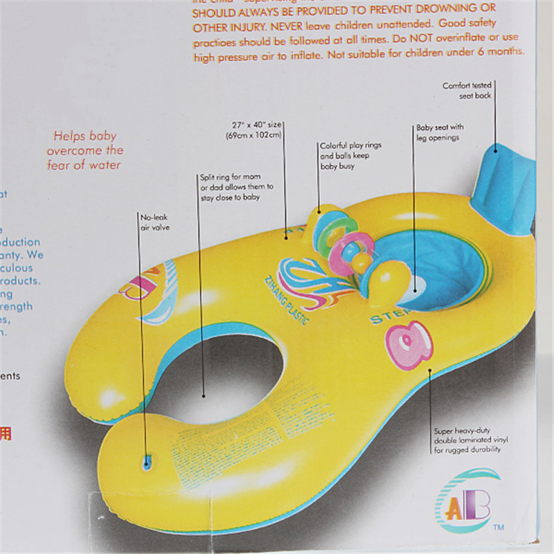 ABC-Safe-Inflatable-Mother-And-Baby-Swim-Float-Boat-Raft-Kids-Chair-Seat-Boat-Play-Pool-Bath-Swimmin-48774-4