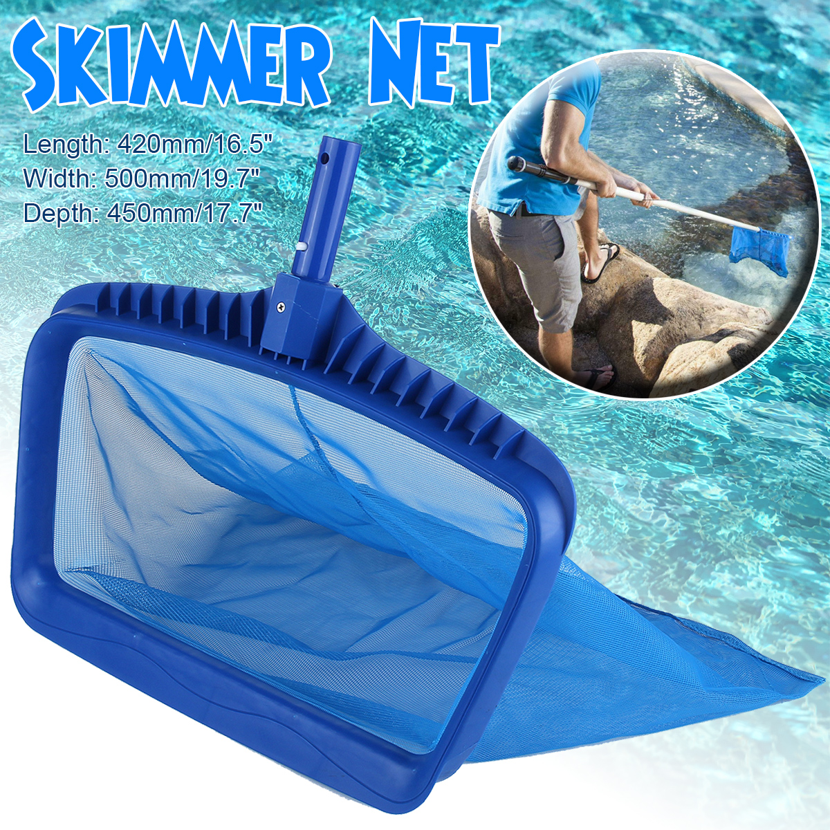 Swimming-Pool-Cleaning-Tool-Skimmer-Net--Rubbish-Leaf-Cleaning-Rake-Cleaning-Rake-1844949-1