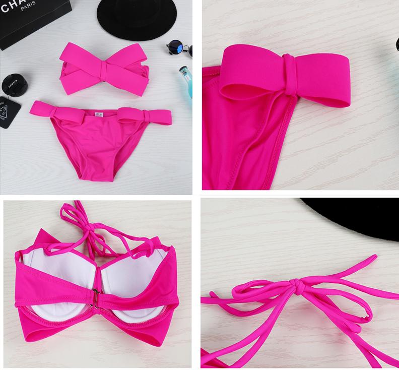 Women-Sexy-Swim-Solid-Swimwear-Bikini-Big-Bow-Tie-Beach-Nylon-Halter-Swimsuit-Bathing-Suits-1140499-4