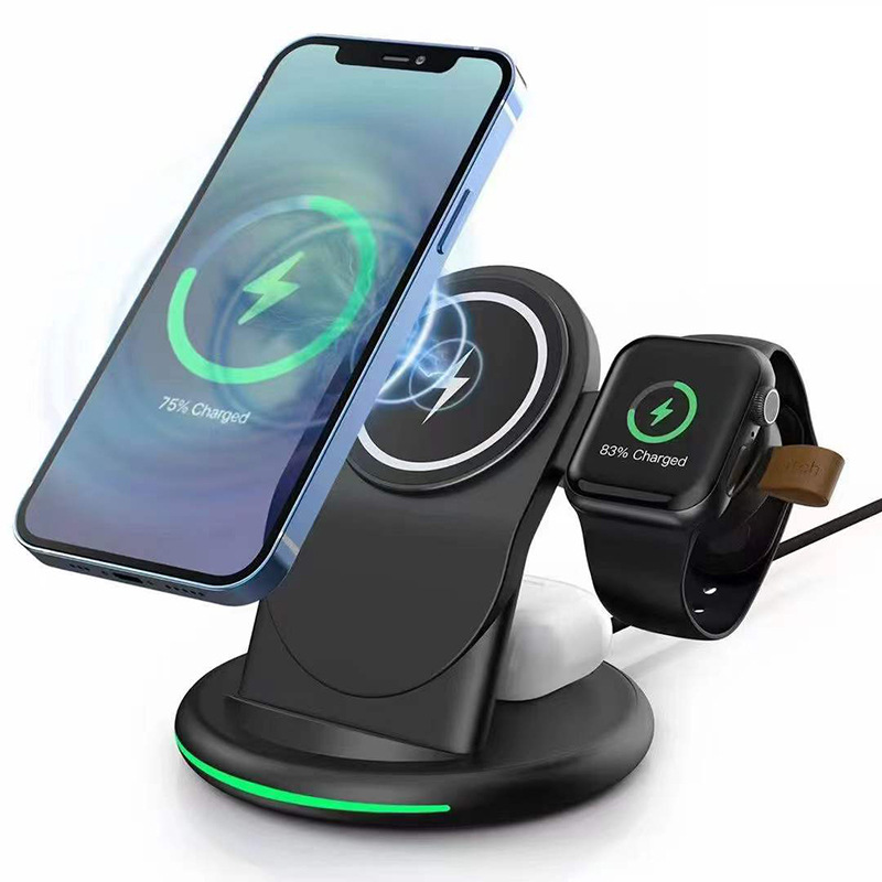 Bakeey-Magnetic-15W-Wireless-Charger-Fast-Wireless-Charging-Holder-For-Qi-enabled-Smart-Phones-For-i-1925788-4