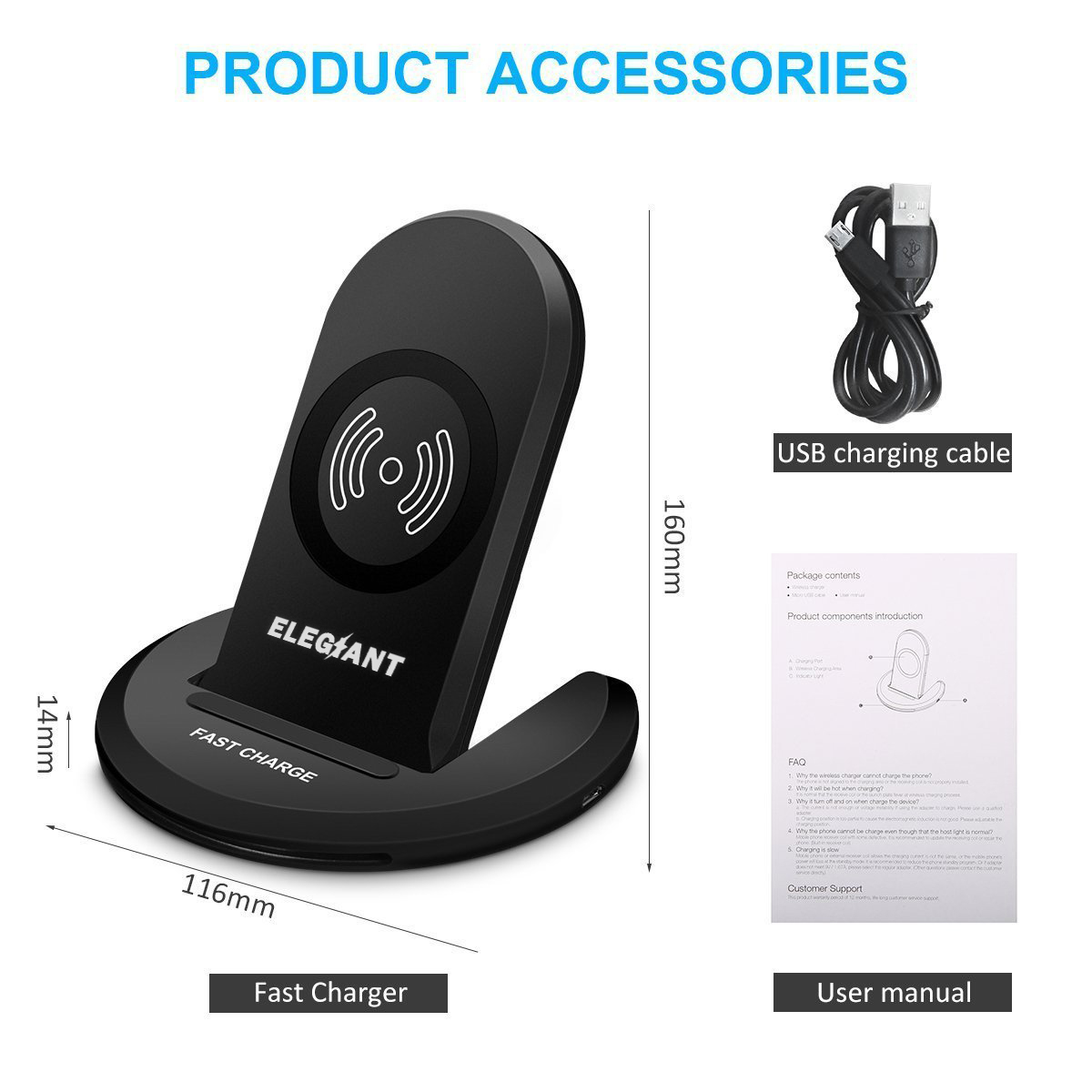 EIEGIANT-U8-Wireless-Charger-10W-Qi-Fast-Charging-Pad-Stand-Holder-For-iPhone-XS-11Pro-Huawei-P30-P4-1707859-5