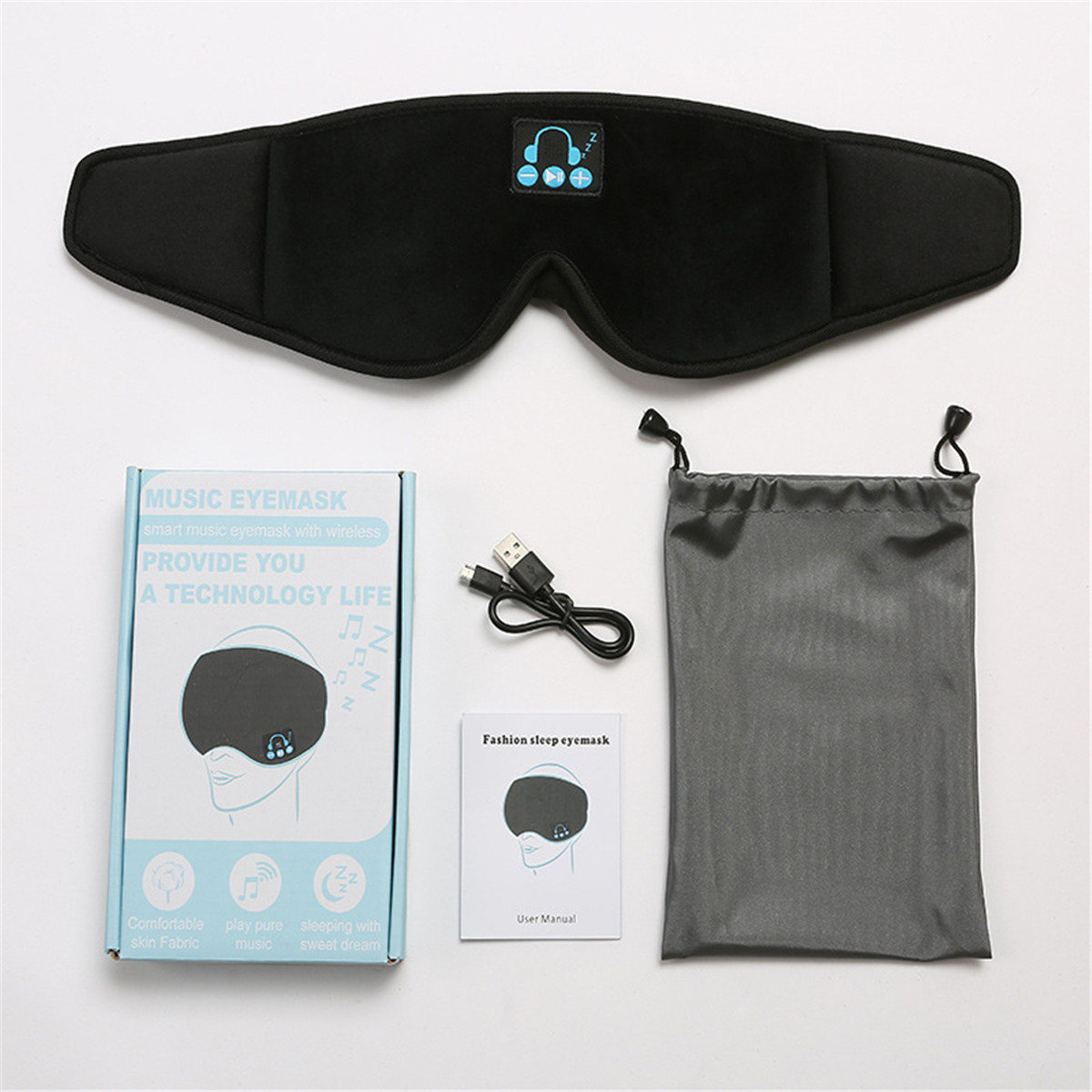 2-IN-1-Portable-Wireless-bluetooth-50-3D-Stereo-Smart-Music-Breathable-Sleep-Eyemask-Blindfold-1782339-11