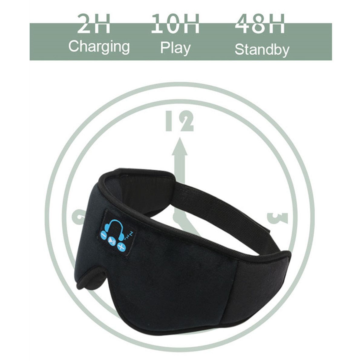 2-IN-1-Portable-Wireless-bluetooth-50-3D-Stereo-Smart-Music-Breathable-Sleep-Eyemask-Blindfold-1782339-9