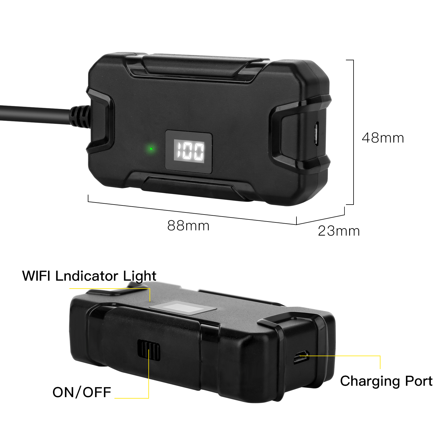 Bakeey-55MM-WiFi-Borescopes-Inspection-Camera-1080P-6-LED-Display-Screen-HD-Semi-rigid-Wireless-Came-1543268-7