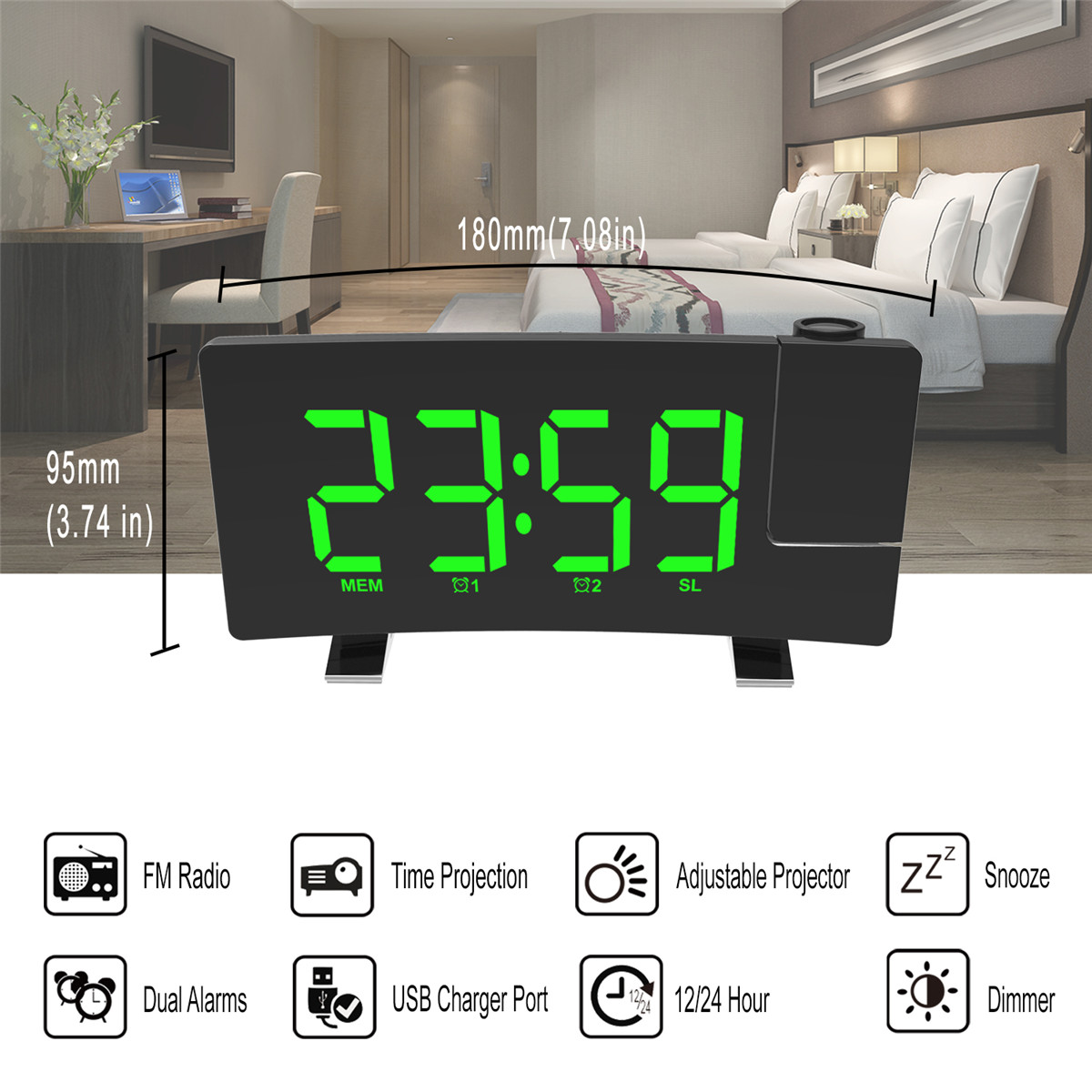 Bakeey-8-inch-LED-Projection-Alarm-Charger-Clock-Radio-Digital-Clock-Modern-Office-Bedroom-Decoratio-1832995-1