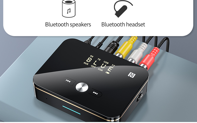 Bakeey-M8-NFC-enabled-bluetooth-V50-Audio-Transmitter-Receiver-35mm-Aux-2RCA-Wireless-Audio-Adapter--1892076-11