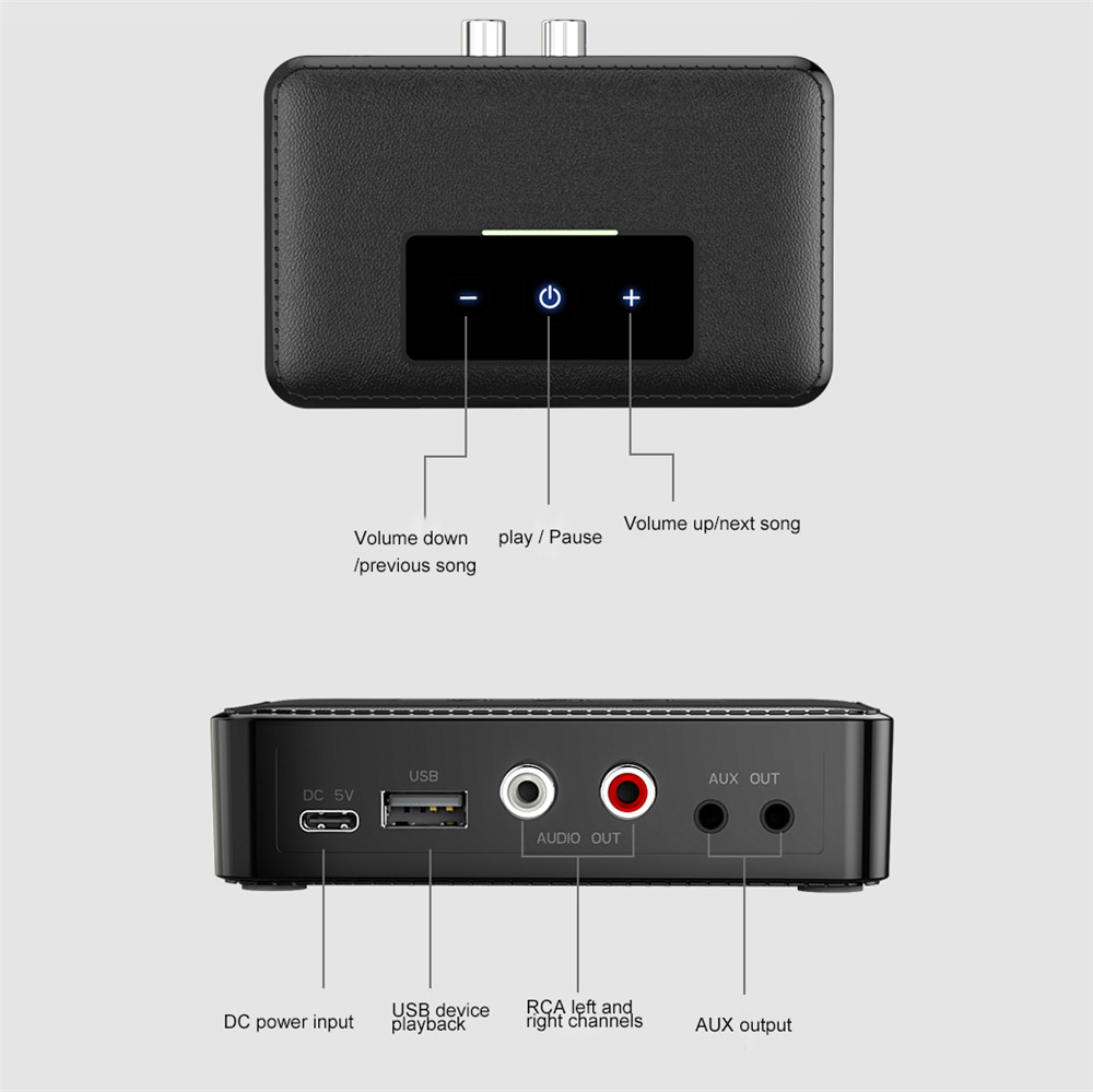 Bakeey-NFC-enabled-bluetooth-50-Audio-Receiver-Transmitter-Wireless-35mm-2RCA-Auido-Music-bluetooth--1816413-11
