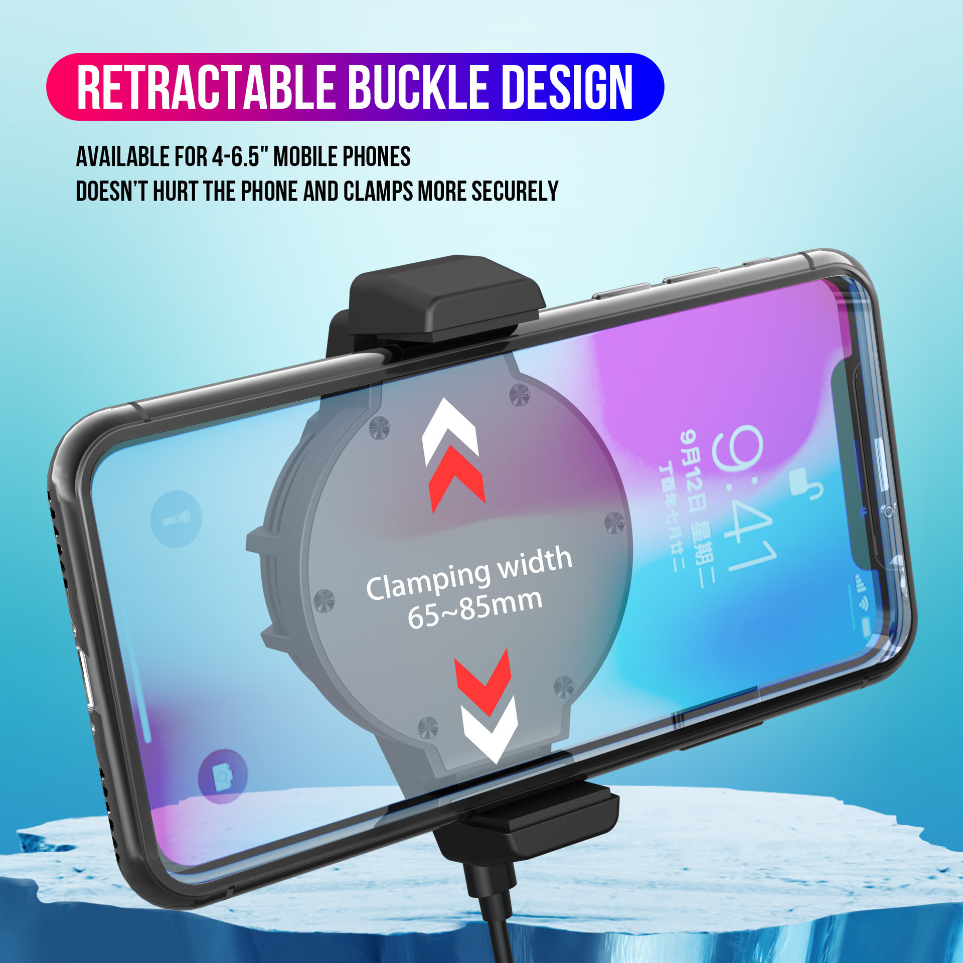 Bakeey-P10-Mobile-Phone-Semiconductor-Radiator-Two-way-Retractable-Refrigeration-Back-Clip-For-iPhon-1918003-6