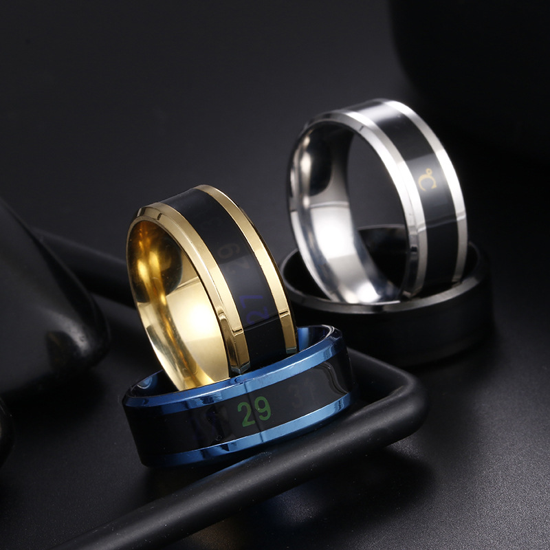 Bakeey-Smart-Temperature-Couple-Ring-Detectable-Temperature-Ring-1679821-4