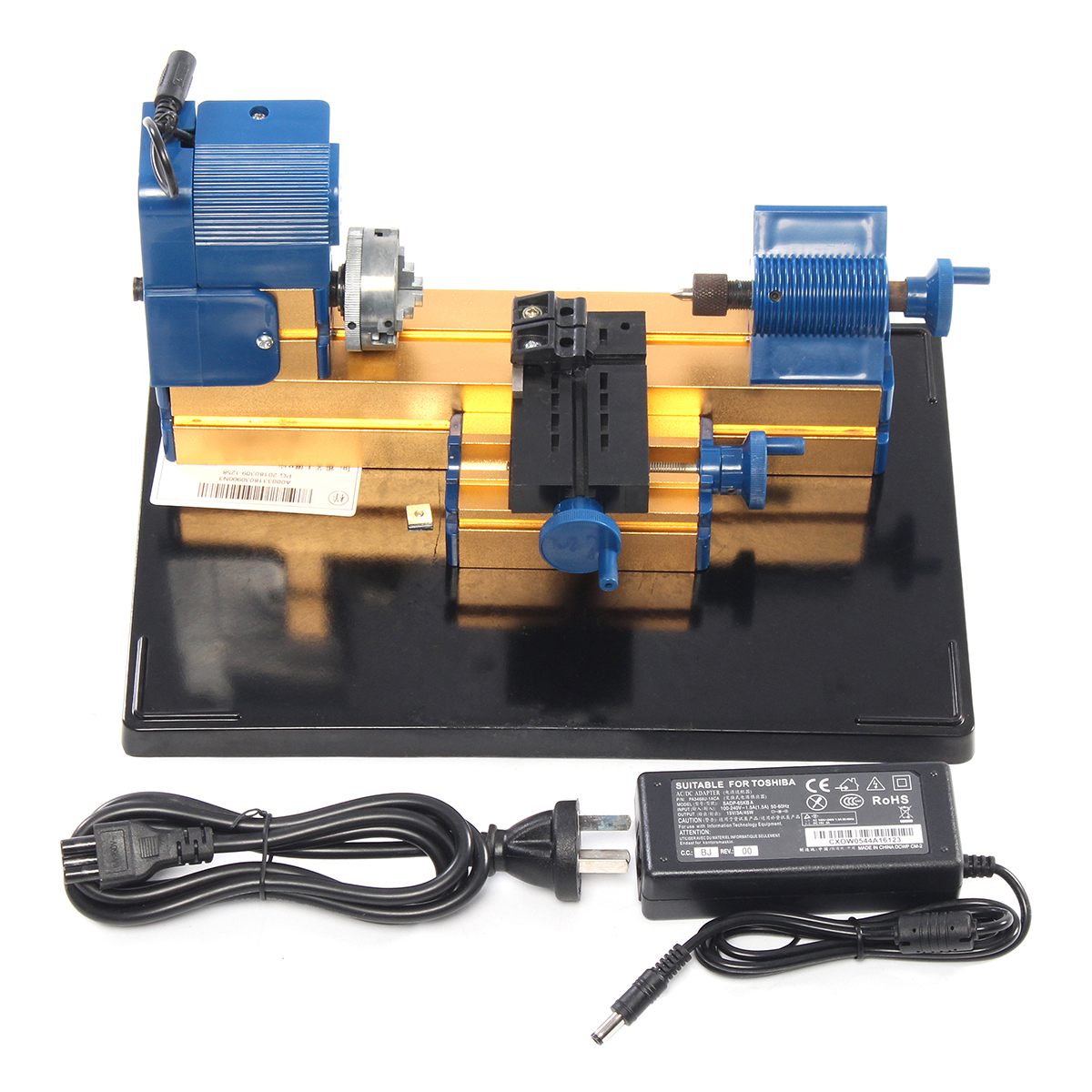 12V-DC-2A-24W-Multi-purpose-Mini-Wood-Lathe-Aluminum-Lathe-Machine-1246724-4