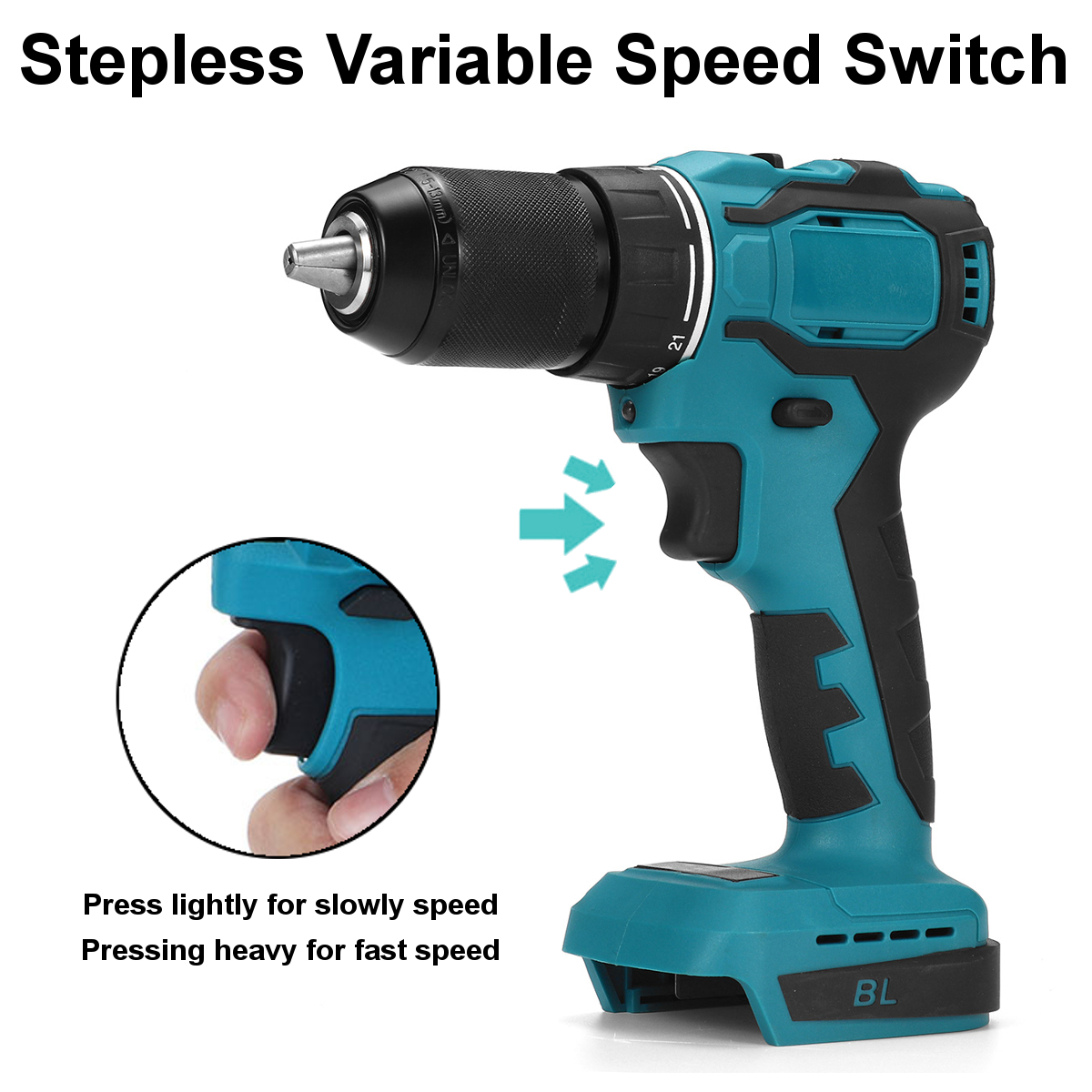 13mm-Chuck-520Nm-Cordless-Impact-Drill-Driver-Replacement-for-Makita-18V-Battery-1773145-5