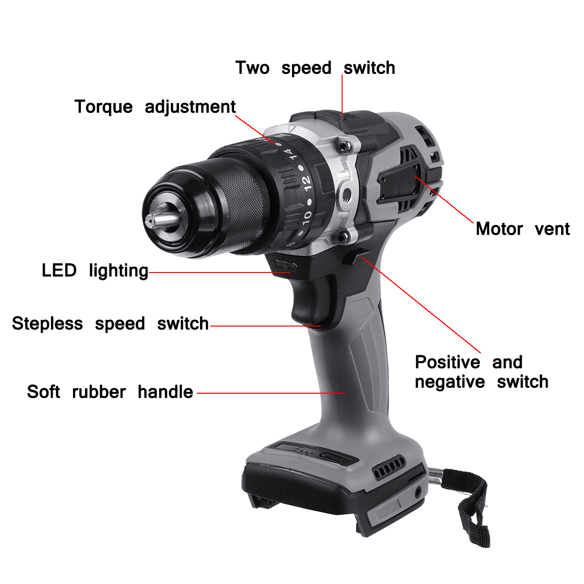 18V-2-Speed-Cordless-Brushless-Compact-Hammer-Drill-Driver-For-Makita-Battery-1741407-7