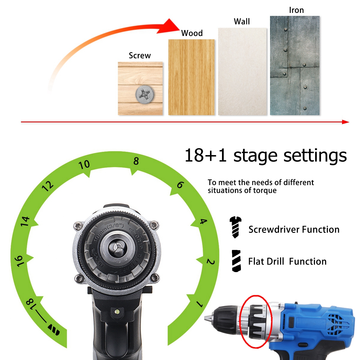 36V-13A-Cordless-Rechargeable-Power-Drill-Driver-Electric-Screwdriver-W-1-or-2-Li-ion-Battery-1427752-6