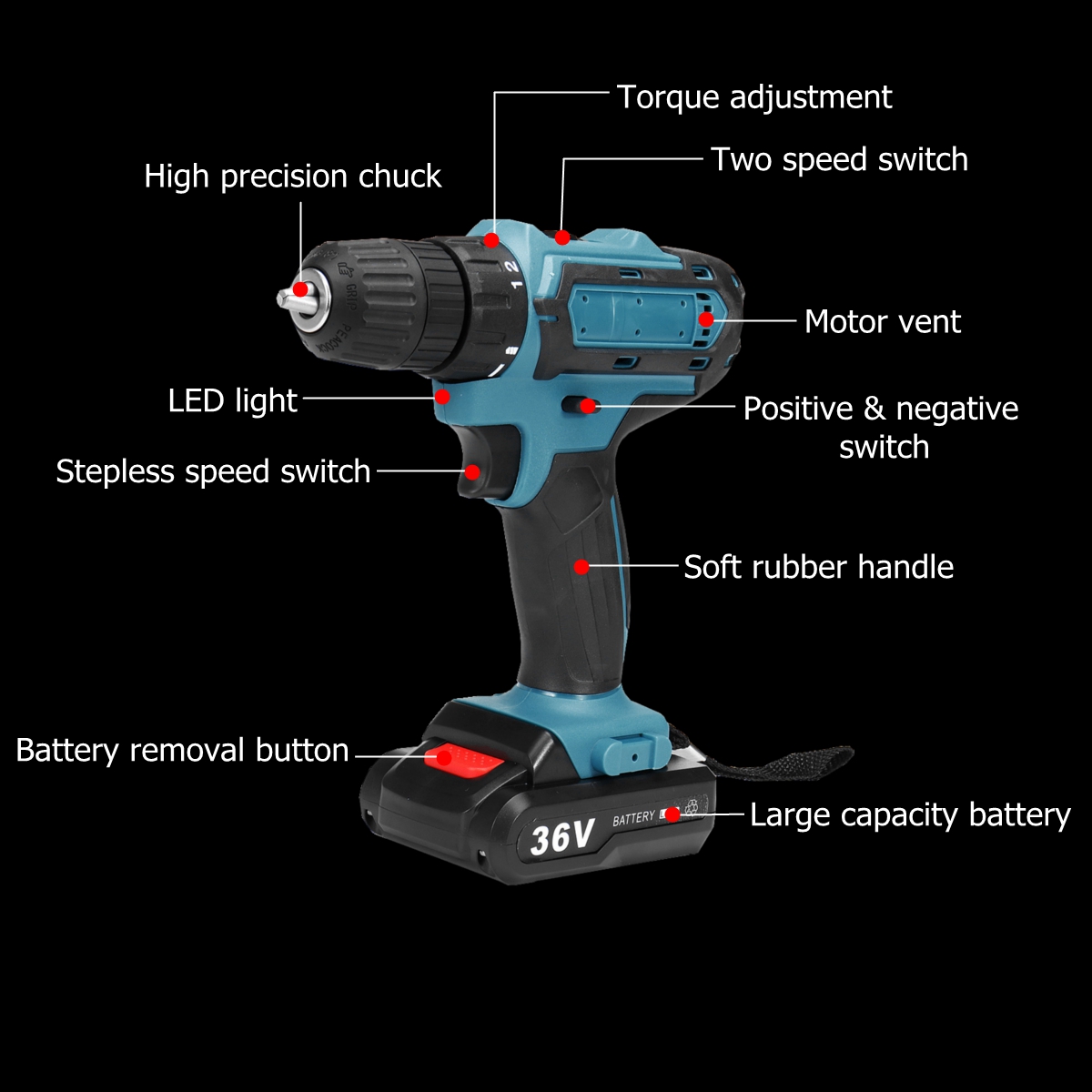 36V-Rechargable-Lithium-Power-Dirlls-Cordless-Electric-Drill-Set-2-Speed-Adjustment-LED-Lighting-Scr-1526378-10