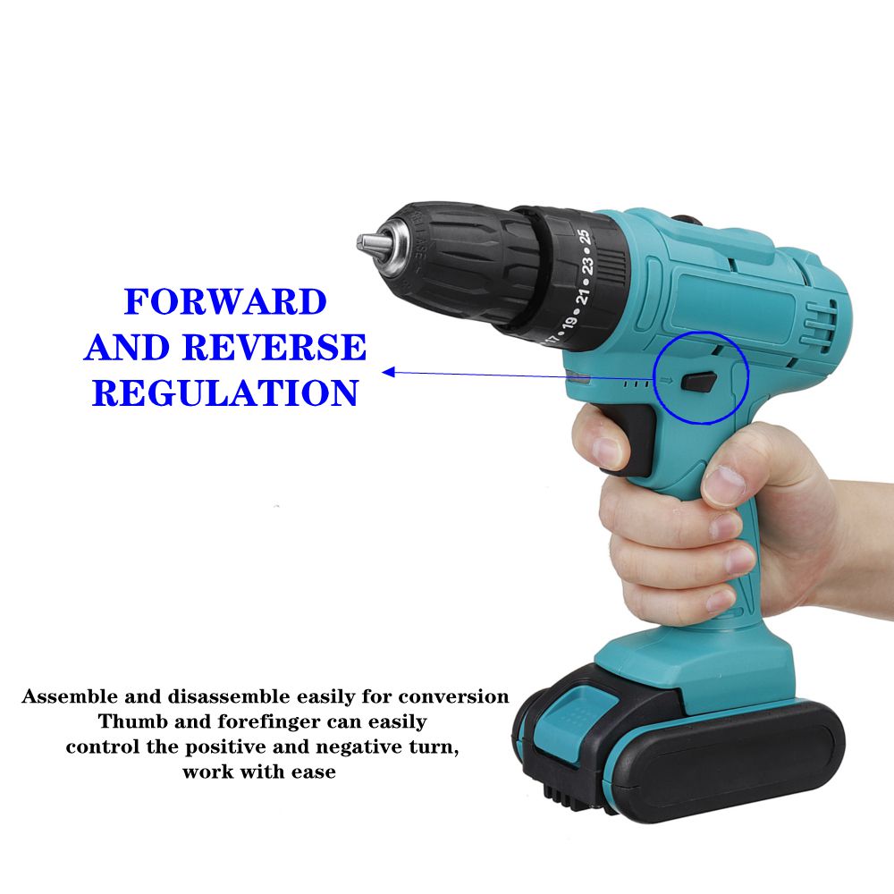 48V-Impact-Electric-Drill-6000mAh-Drill-Screwdriver-W-LED-Working-Light-W-12pc-Battery-1760104-5