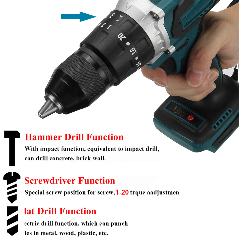 520NM-4000rpm-Brushless-Cordless-Impact-Drill-Diver-For-Makita-18V-Battery-1797674-3