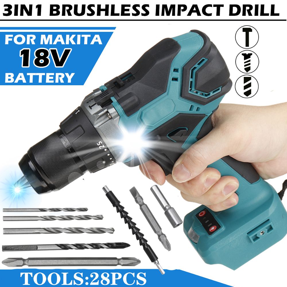 Brushless-Impact-Drill-13mm-Rechargeable-Electric-3-In-1-Screwdriver-Power-Tools-For-Makita-18V-21V--1764628-3