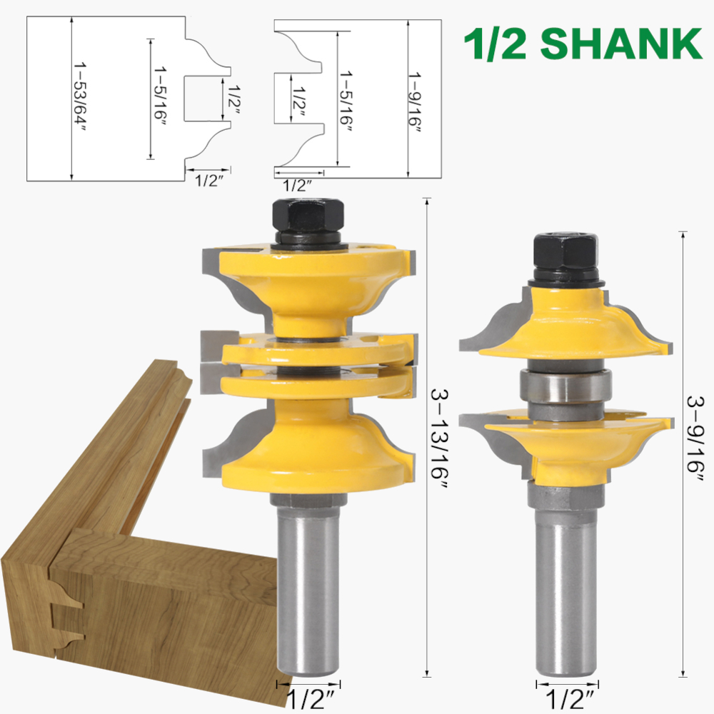 2Pcs-12-Inch12mm-Shank-Milling-Cutter-Wood-Carving-Entry--Interior-Door-Ogee-Router-Bit-Set-For-Wood-1788297-1