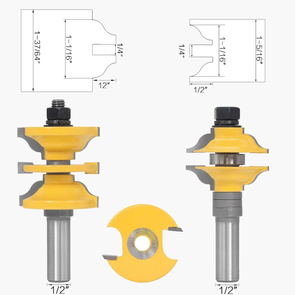 2Pcs-12-Inch12mm-Shank-Milling-Cutter-Wood-Carving-Entry--Interior-Door-Ogee-Router-Bit-Set-For-Wood-1788297-4