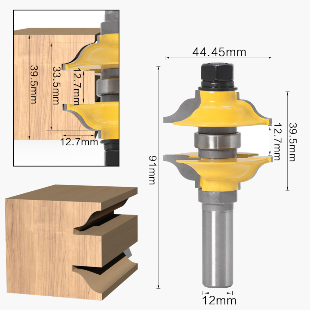 2Pcs-12-Inch12mm-Shank-Milling-Cutter-Wood-Carving-Entry--Interior-Door-Ogee-Router-Bit-Set-For-Wood-1788297-5