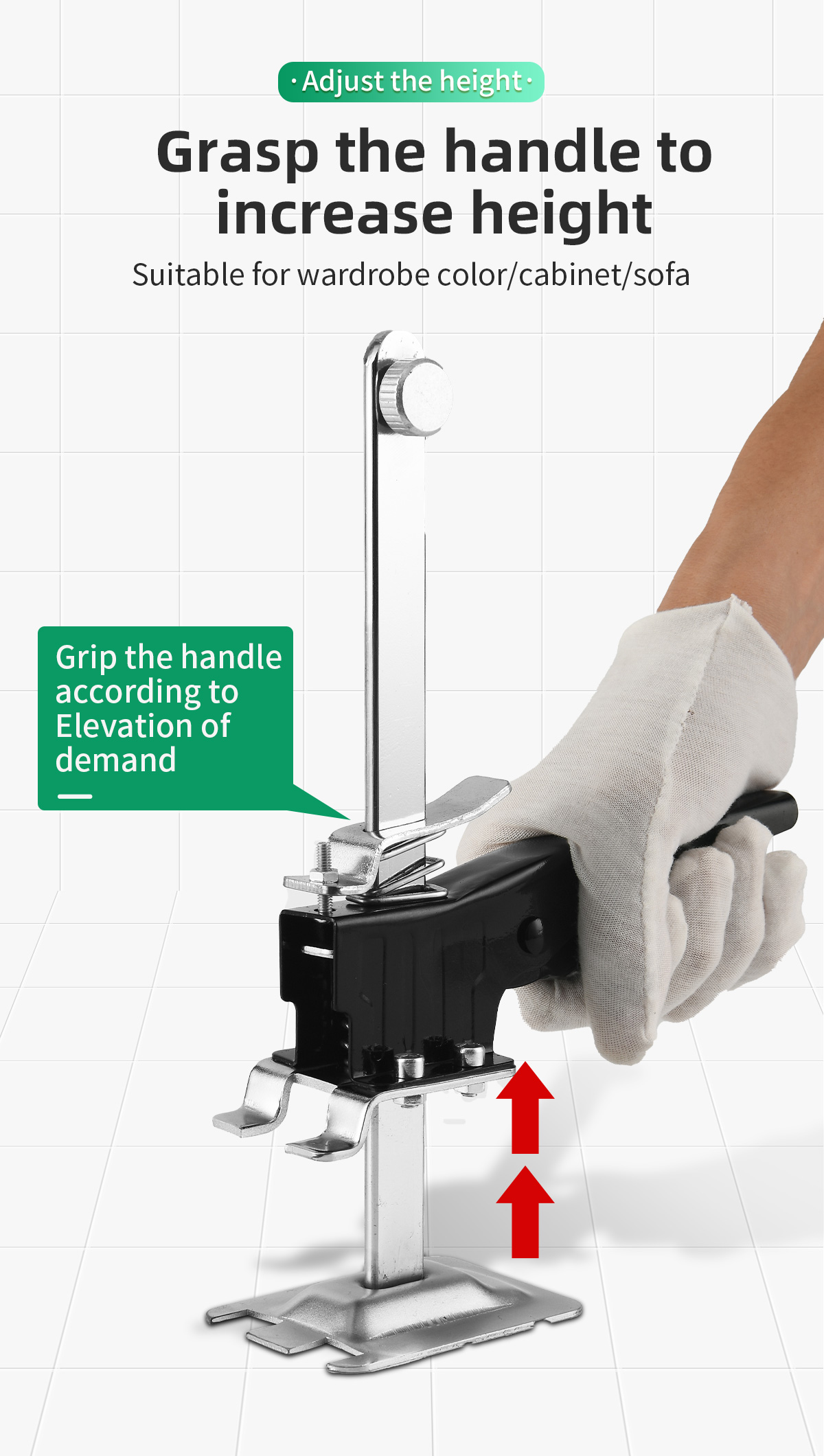 2pcs-FQ-05-Adjustable-Hand-Lifting-Tool-Labor-saving-Arm-Board-Lifter-Cabinet-Jack-Door-Use-Plaster--1871709-6