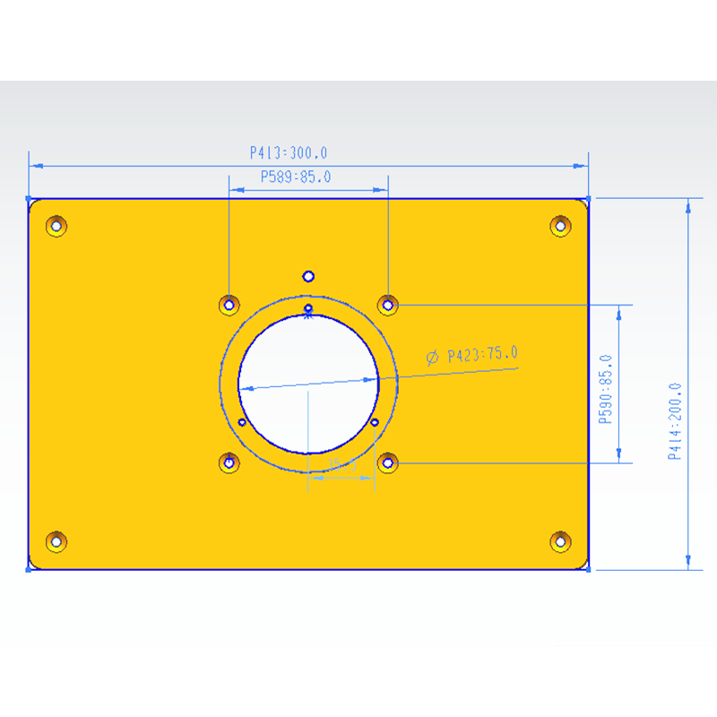 300mm-Trimming-Machine-Flip-Plate-Aluminum-Router-Table-Insert-Plate-with-Bushing-and-Cover-for-Elec-1647085-12