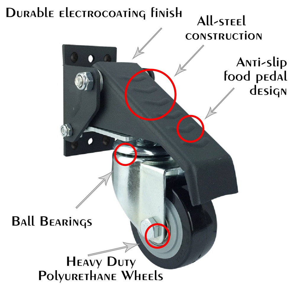 4pcs-Upgrade-Heavy-Duty-Workbench-Caster-Kit-660LBS-Woodworking-Table-Wheel-Set-1541326-8
